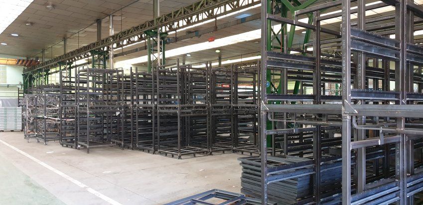 Embalaje industrial metálico en Granada