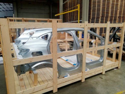 Embalaje industrial de madera en Alicante