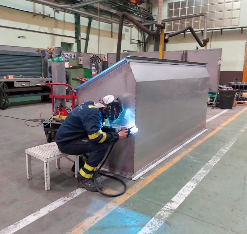 Calderería y soldadura